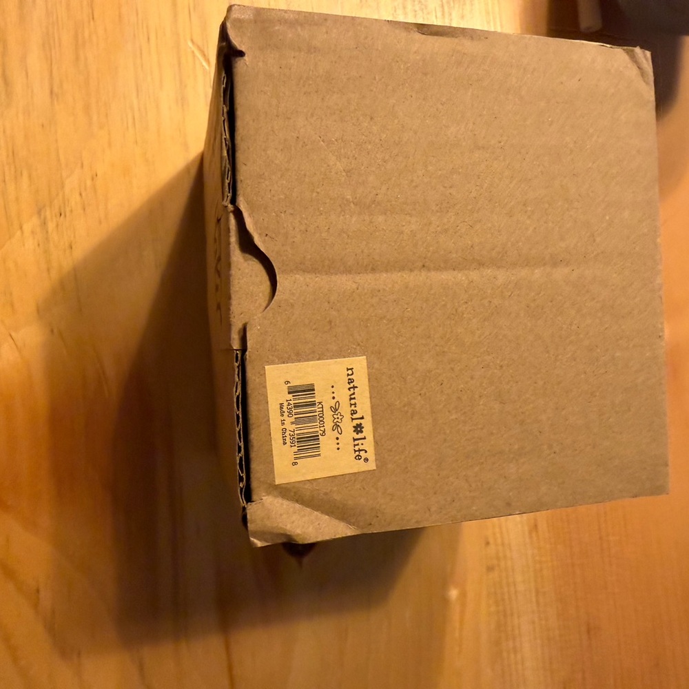 Natural Life Eco-Friendly Brown Box